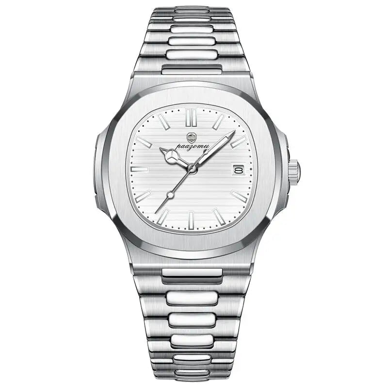 Luxury Man Wristwatch Waterproof Luminous Chronograph Watch for Men Stainless Steel Men'S Quartz Watches Reloj Hombre