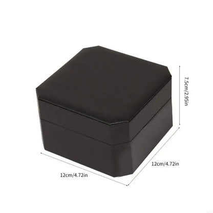 Elegant Watch Display Box PU Leather Watch Case Watch Storage Box Watch Case Watch Jewelry Perfect for Watches